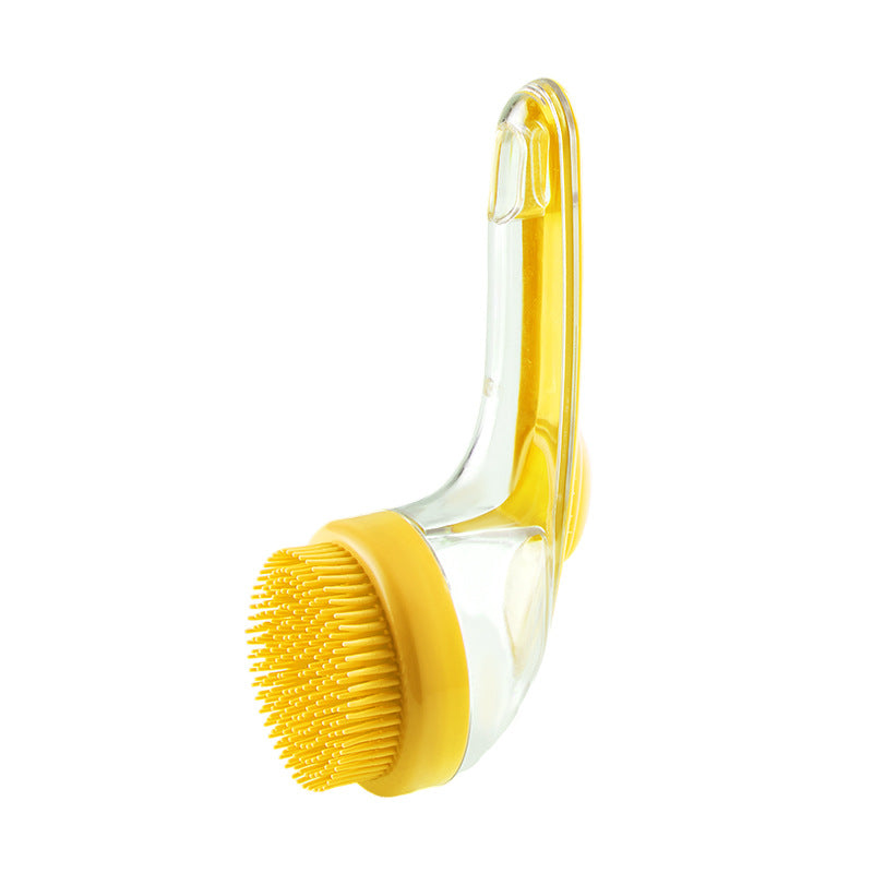 Dogs Cats Pets Brush Pet Bath Brush Cleaning Brushes Pets Gym From House Bath Brush Yellow ZY71