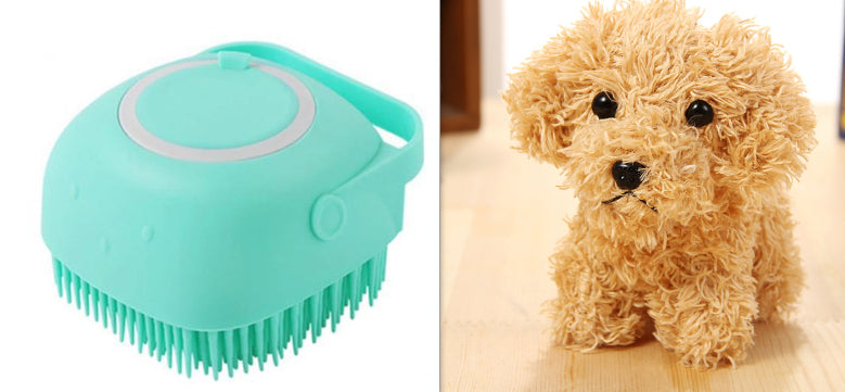 Pet Products Amazon Hot Silicone Dog Bath Brush Pets Gym From House Set1