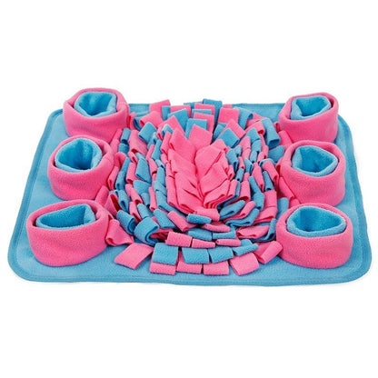 Dog Sniffing Mat Dog Puzzle Toy Pet Snack Feeding Mat Pets Gym From House