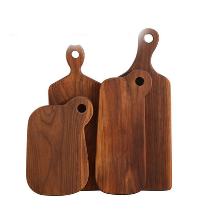 Home Kitchen Simple Black Walnut Cutting Board Kitchen dealsniper-net