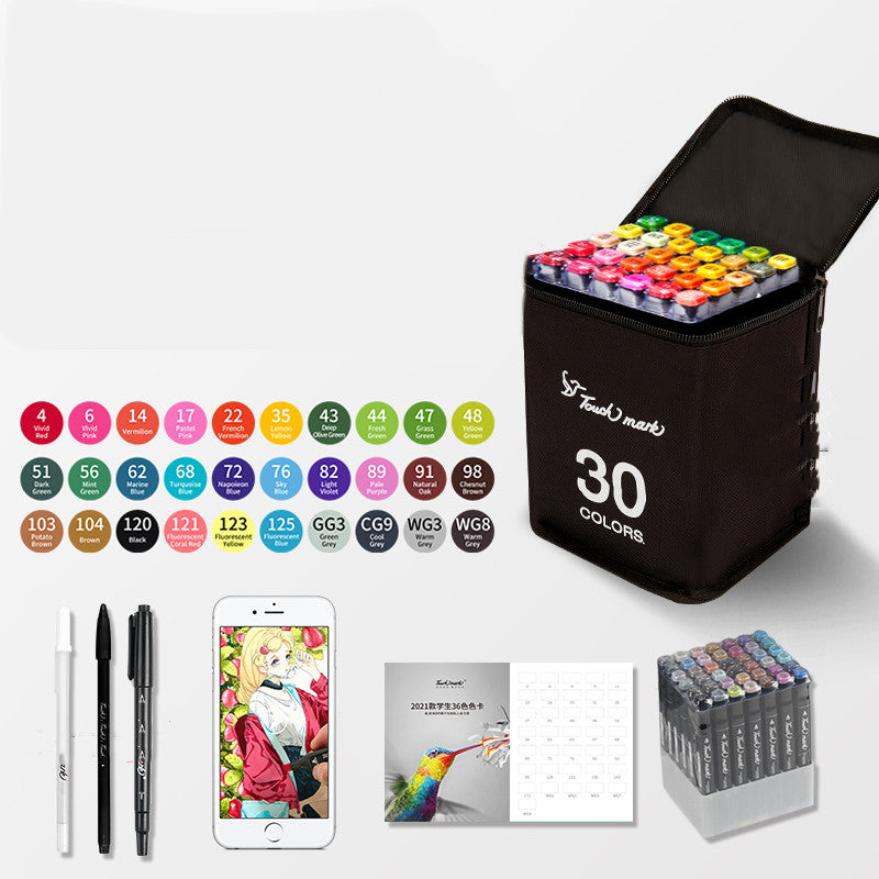 Watercolor Pen Children Elementary School Kindergarten Set Kids dealsniper-net 2style