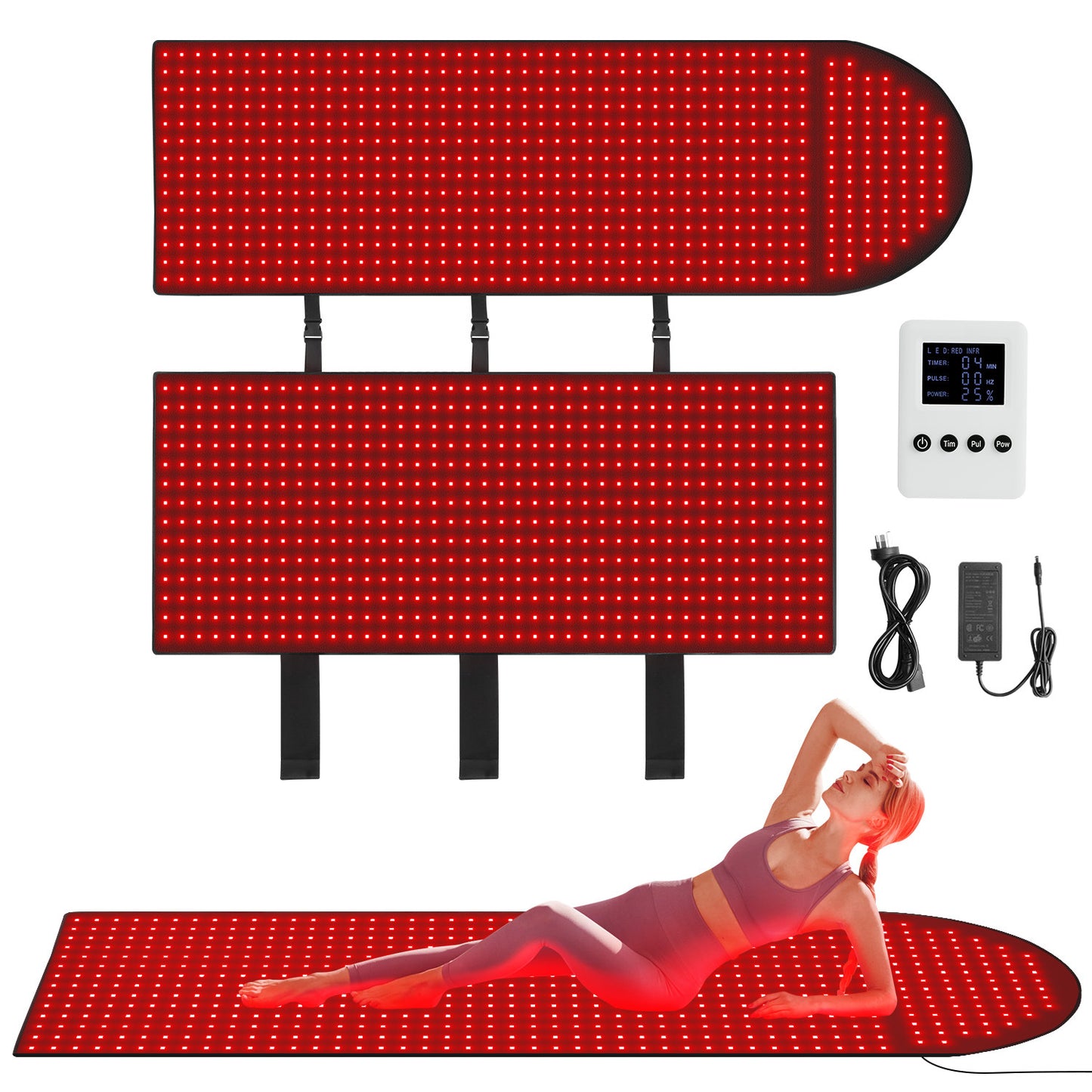Red Light Infrared Therapy Pad Ai Recorder Gym From House