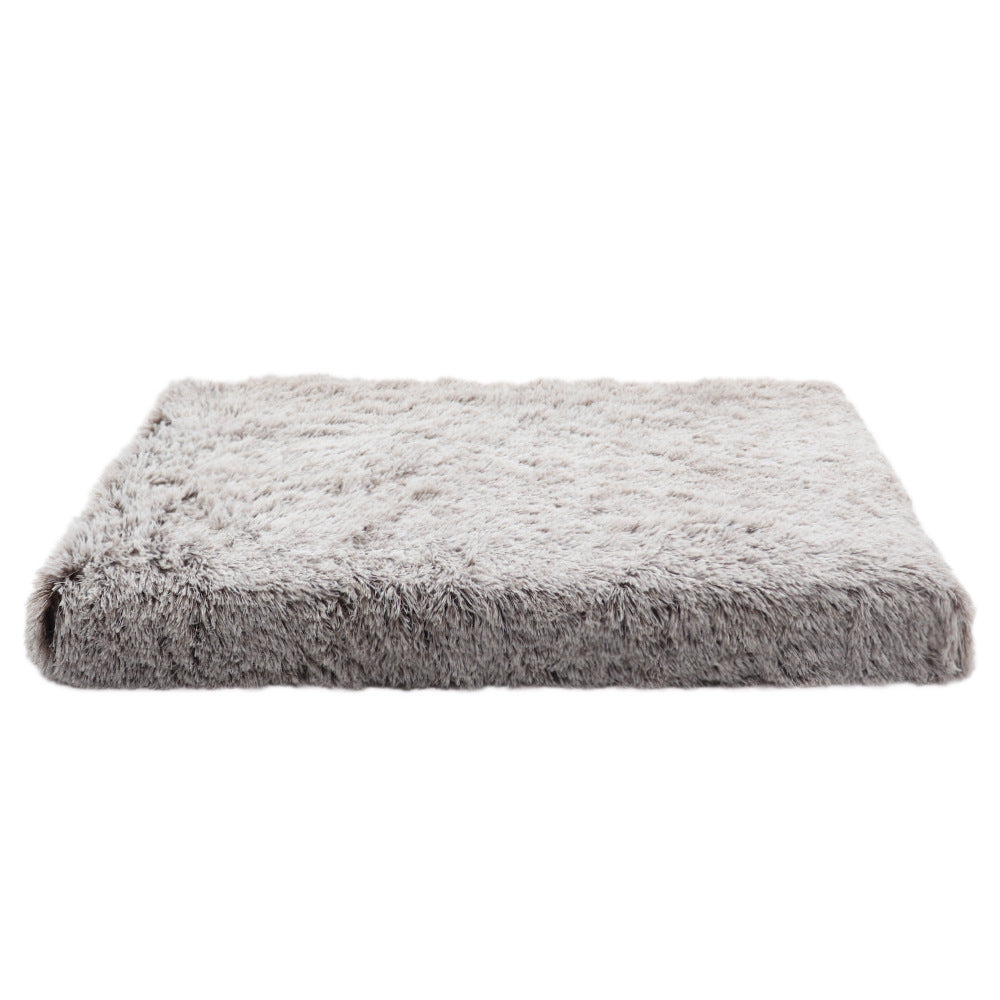 Cushion Nest Deep Sleep Dog Sofa Bed Soft Plush Foam Pets Gym From House Coffee white L