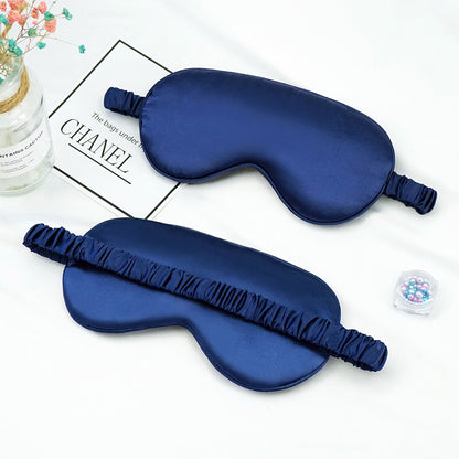 Eye Patch Imitated Silk Eye Patch Shading Eye Mask Health dealsniper-net Navy Blue