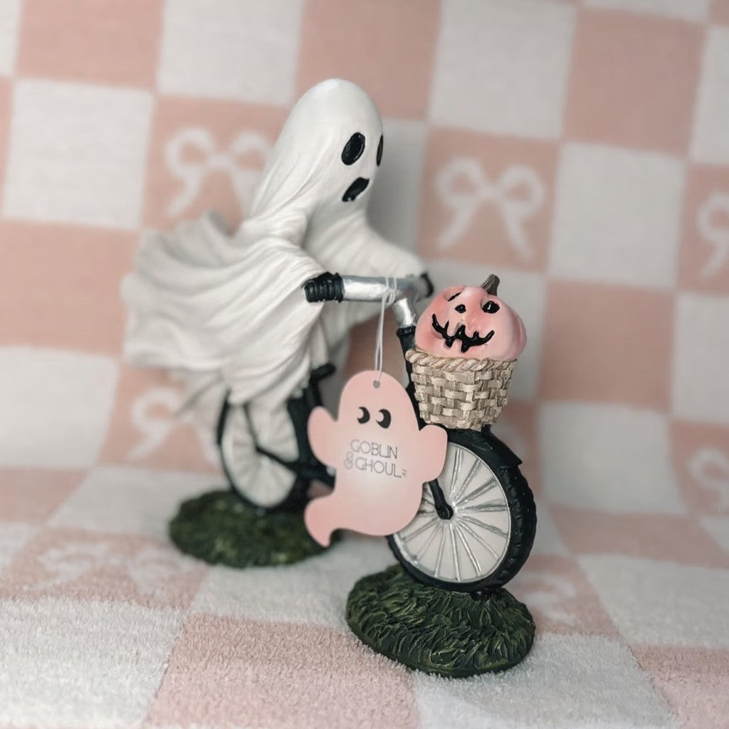 Halloween Ghost And Pumpkin Decorative