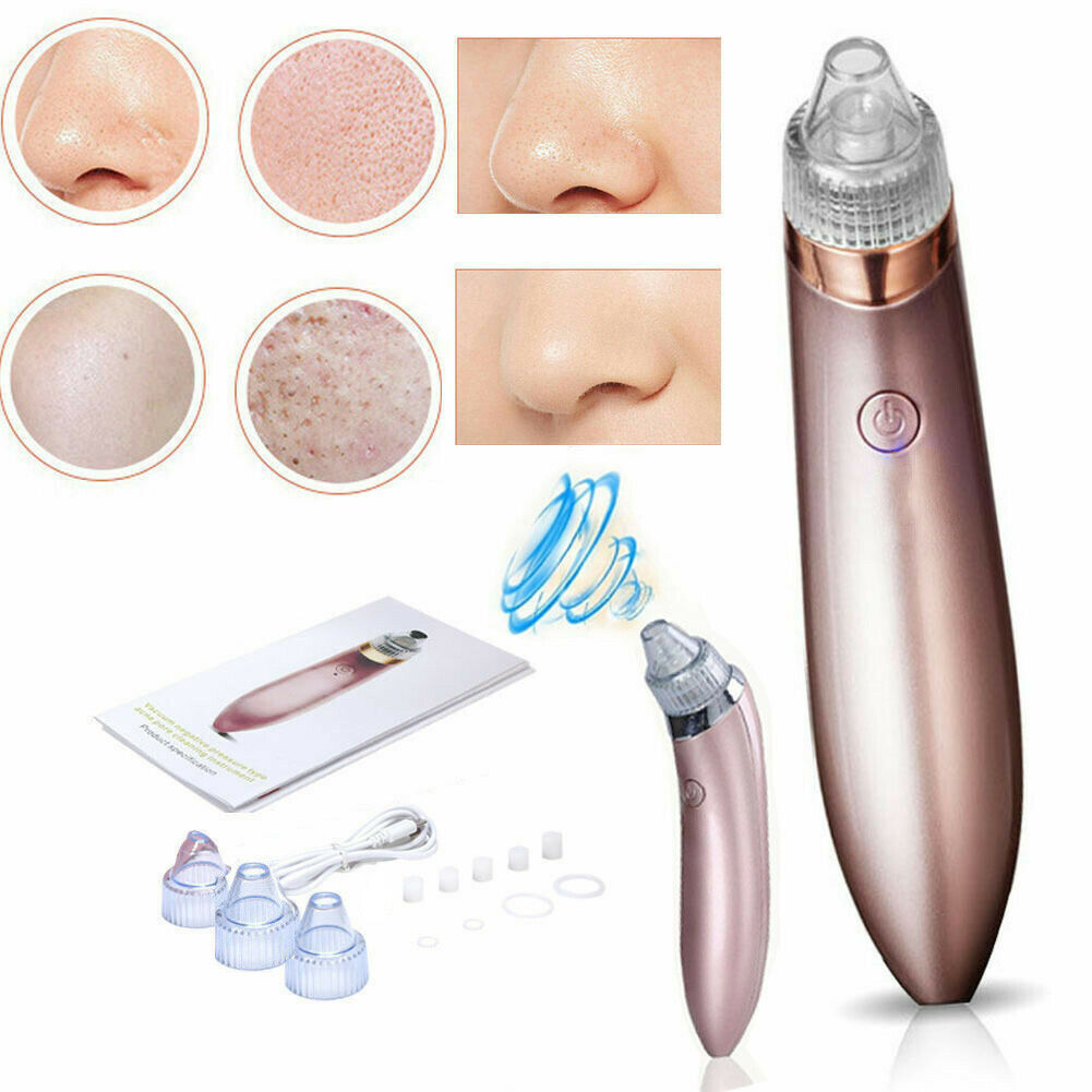 Electric Blackhead Vacuum Pore Cleaner Acne Pimple Remover