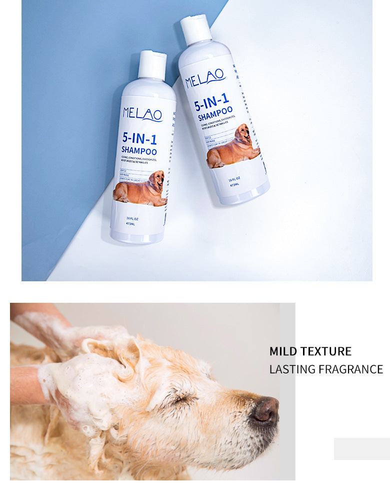 Pet Shampoo 473ml Five-in-one Soft And Clean Beauty Gym From House