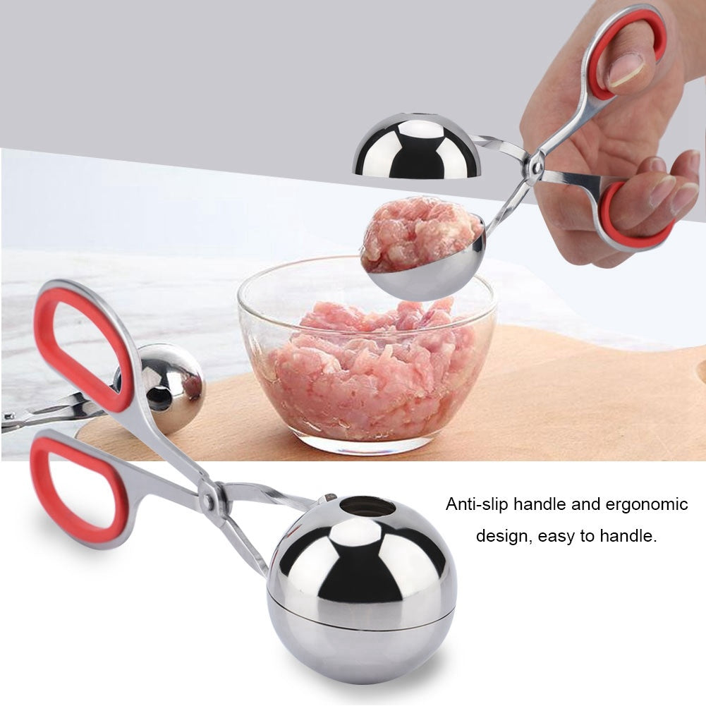 304 Stainless Steel NOn sticky Meatballs Rice Balls Clip Kitchen DealSniper.net