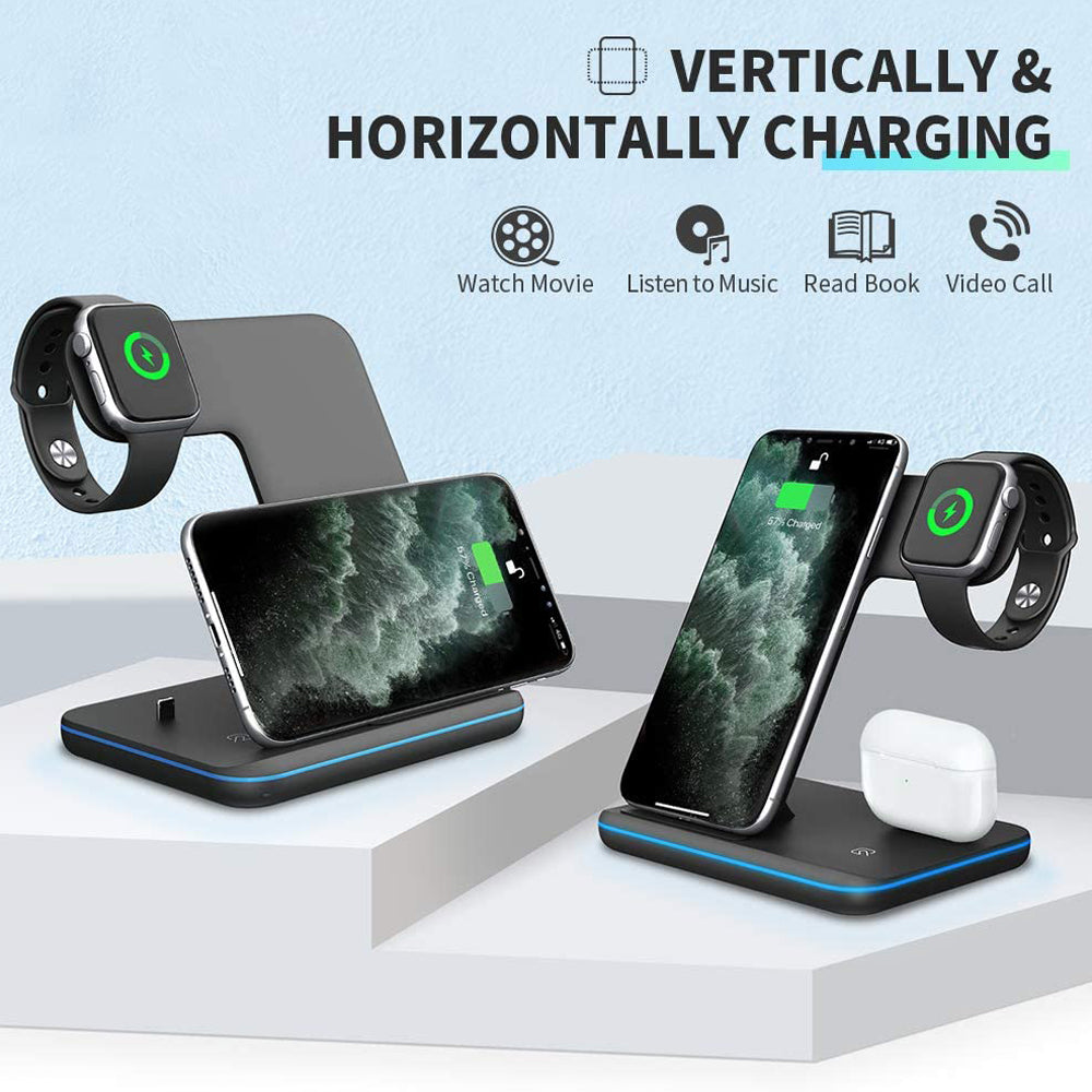 Compatible Mobile Phone Watch Earphone Wireless Charger Gadgets Gym From House
