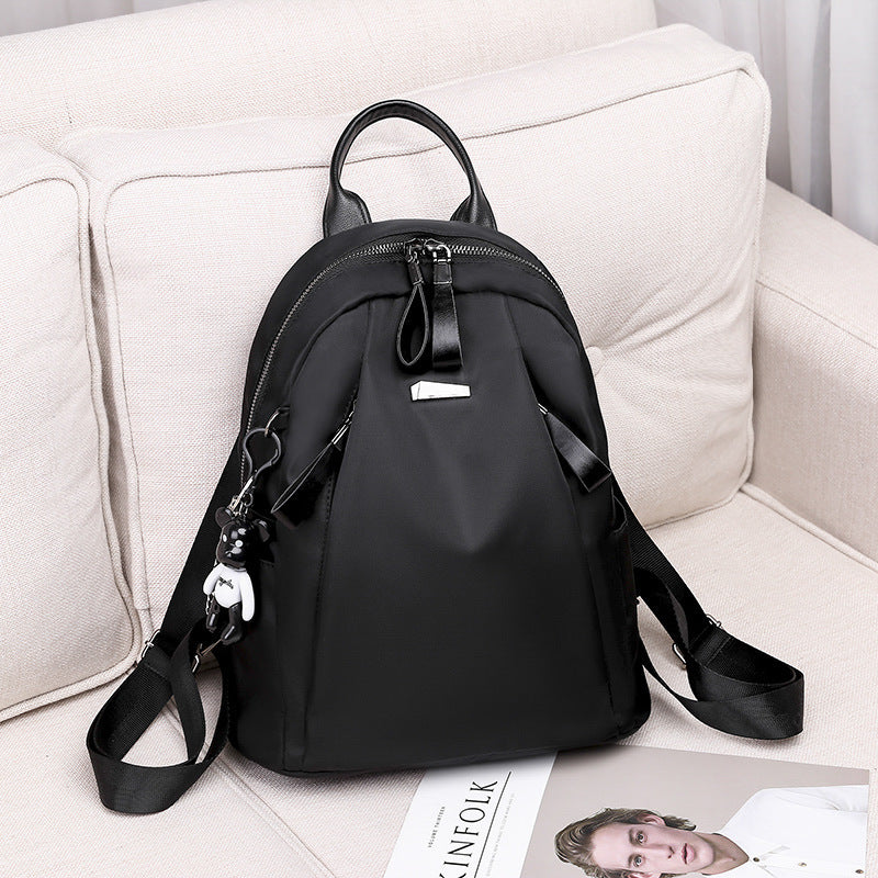 Ins Fashion Backpack Women Solid School Bag