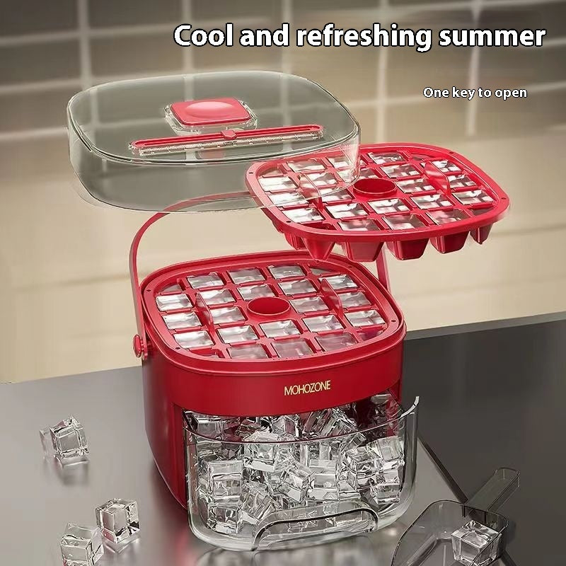 Press-type Convenient Outdoor Portable Ice Tray Kitchen DealSniper.net
