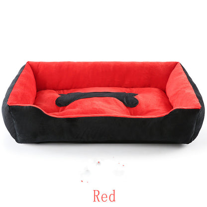 Kennel Mattress Large, Medium And Small Dog Pets Pets dealsniper-net Red 2XL