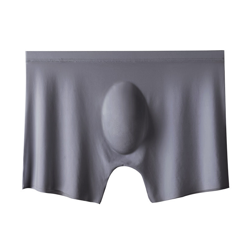 Mens Boxers Shorts Ice Silk Men Panties Seamless Sexy Underwear Man Underpants Pants Male Sexy Briefs Boxershorts Men Men DealSniper.net Dark Grey 2XL