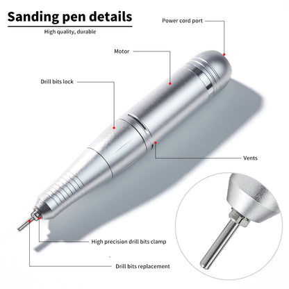 Professional Electric Nail Drill Cordless Nail File Drill Beauty dealsniper-net