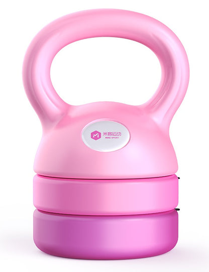 Adjustable Kettlebell Small Dumbbell Ladies Fitness Equipment Sports Gym From House