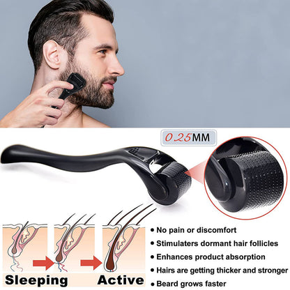 Balsam Two-sided Hairbrush Roller Beard Kit Men dealsniper-net