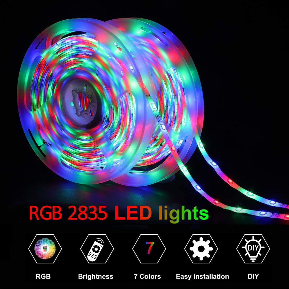 LED Strip Lights RGB 2835 Bluetooth Control USB Flexible House BlenderJuice.com CJ