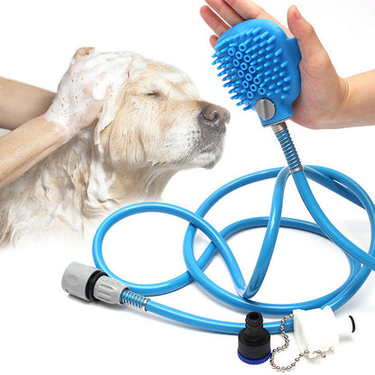 Pet Cleaning Supplies Outdoor Shower Bath Brush Dog Pets Gym From House