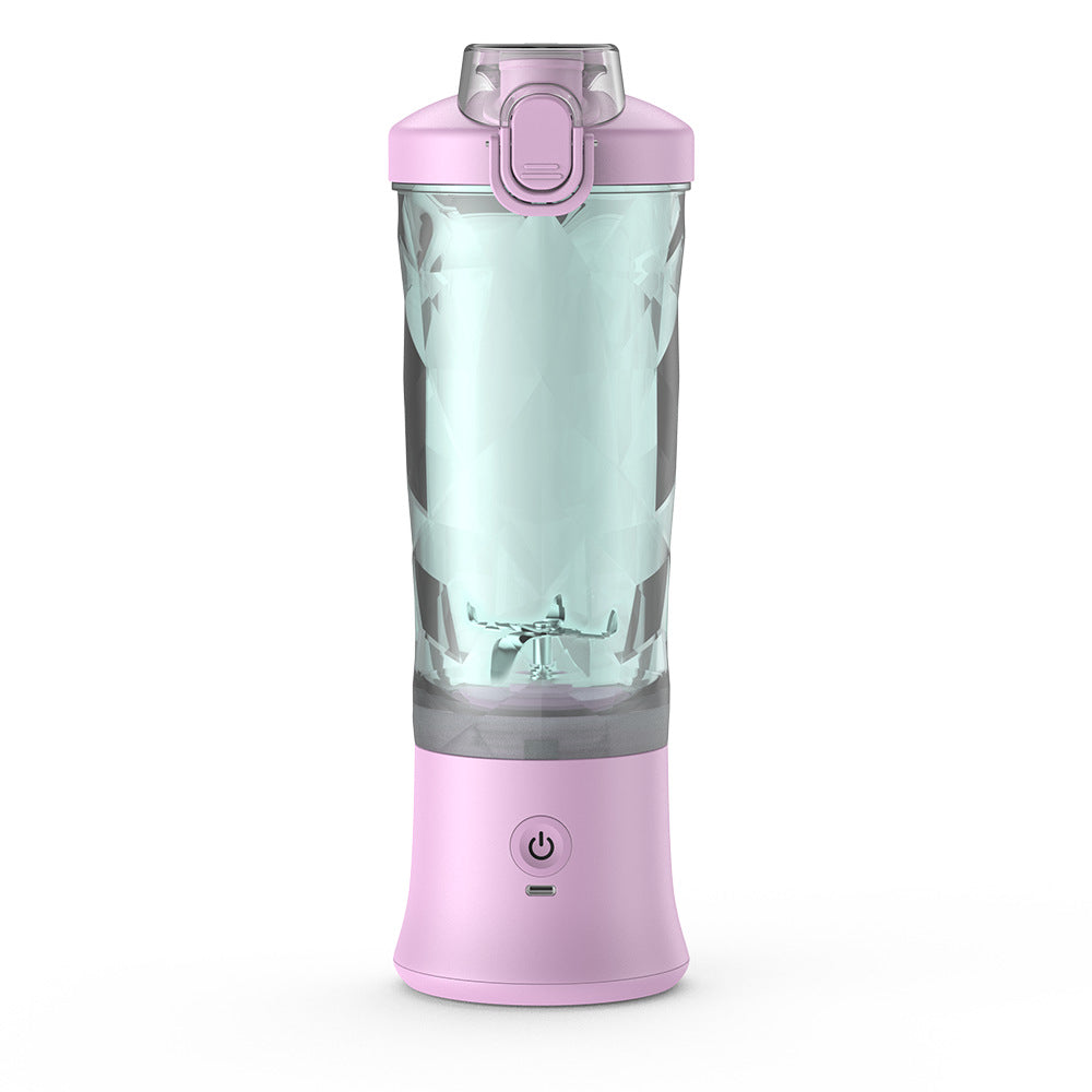 Portable Blender Juicer Personal Size Blender For Shakes Kitchen dealsniper-net Light Purple USB