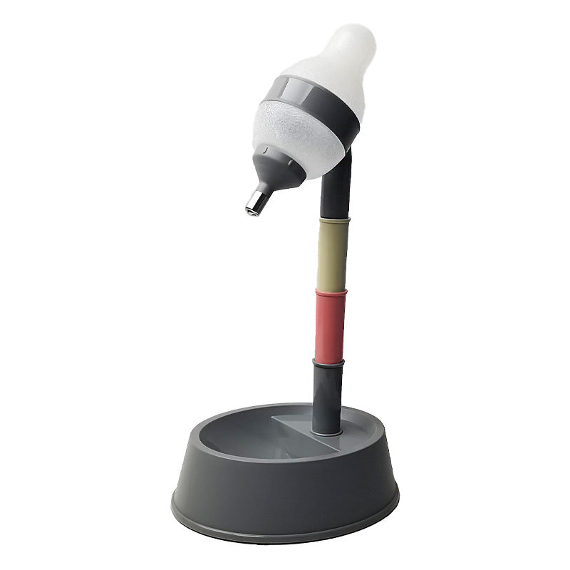 Automatic Pet Water Dispenser Stand Feeder Bowl Pets Gym From House Black