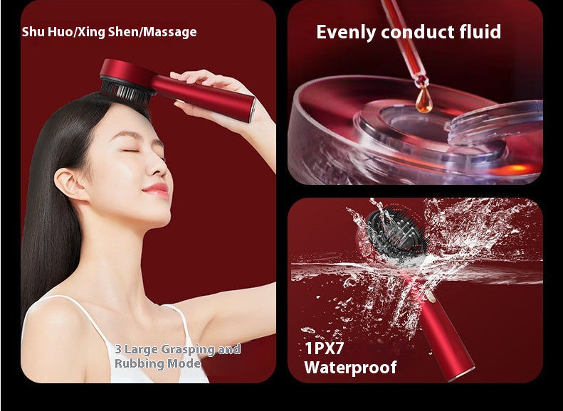Electric Massage Comb Home Scalp Drain Comb Health DealSniper.net