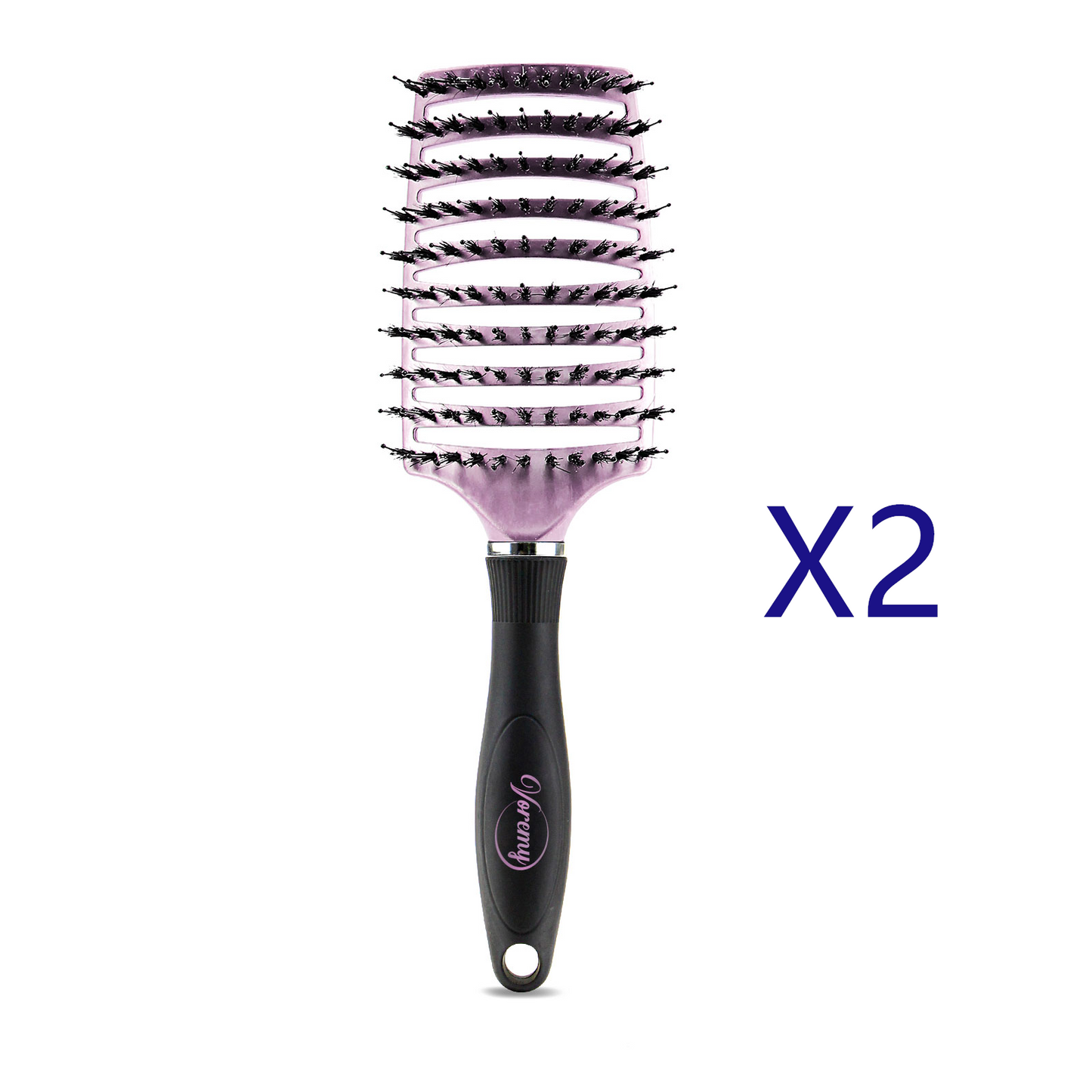 Hairbrush Anti Klit Brushy Haarborstel Women Detangler Hair Brush Bristle Nylon Scalp Massage Tangle Teaser Hair Brush Comb