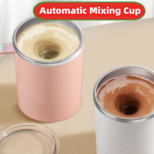 Automatic Mixing Coffee Cup Rechargeable Rotating Travel Stirring Cup