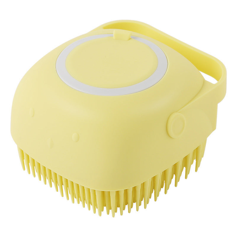Pet Products Amazon Hot Silicone Dog Bath Brush Pets Gym From House Yellow 1style