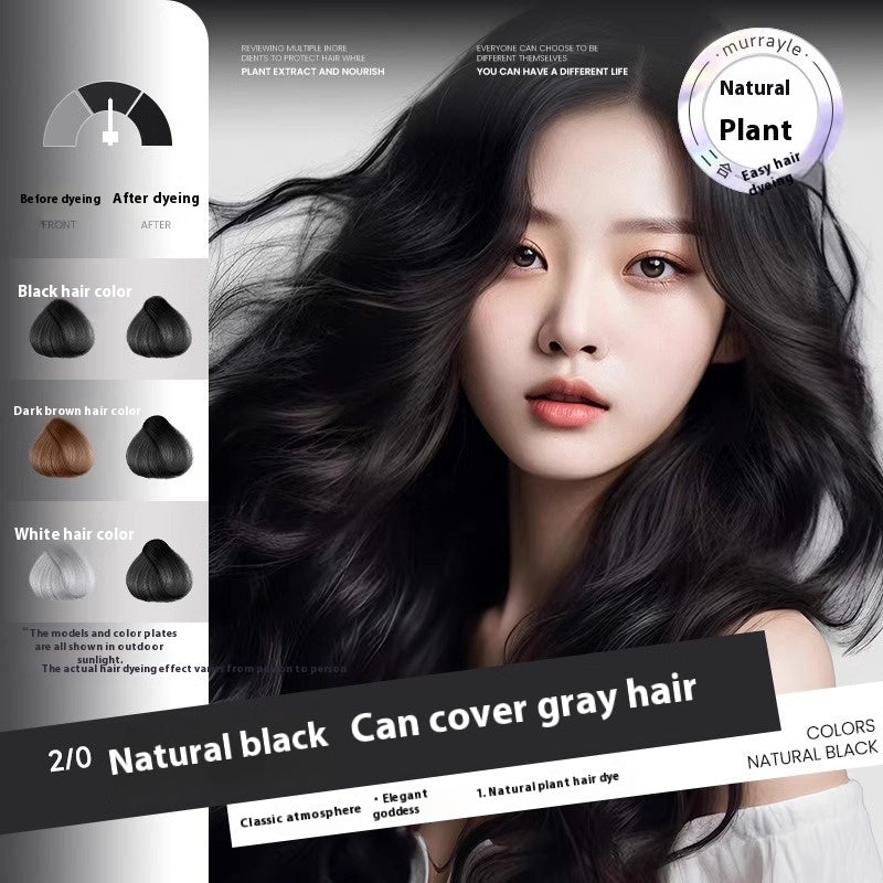 Intelligent Easy To Comb And Dye Plant Formula Beauty DealSniper.net Natural Black 410ML