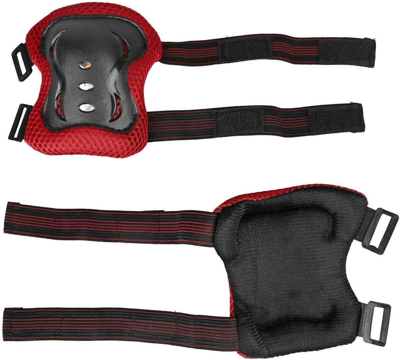 Knee Elbow Pads Guards Protective Gear Set for Kids Children Roller Cycling Bike Outdoor DealSniper.net