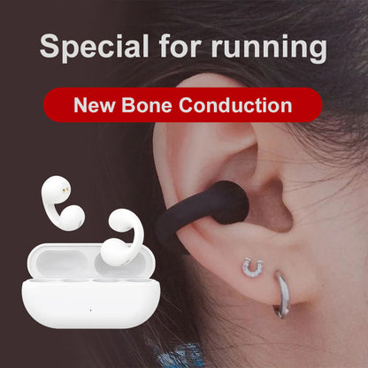 Wireless Ear Clip Bone Conduction Headphones Gadgets dealsniper-net