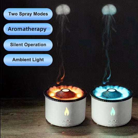 New Creative Ultrasonic Essential Oil Humidifier Volcano