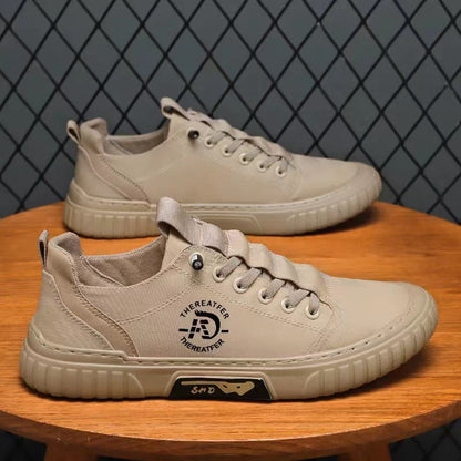 Men's Casual Shoes Trend Breathable Umbrella Men DealSniper.net Khaki 39