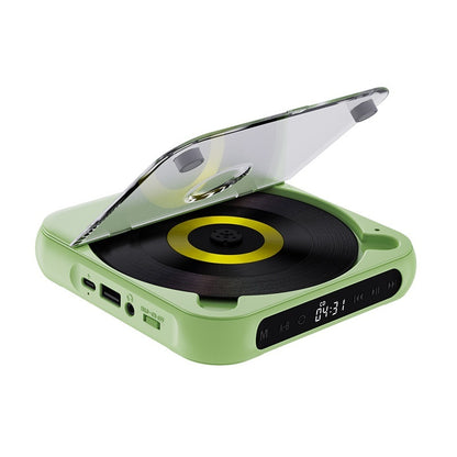 Portable Music Album CD Player Electronics DealSniper.net Matcha Green