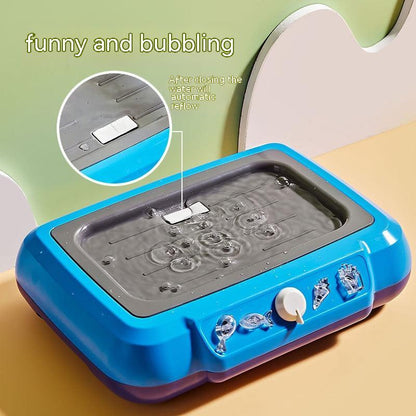 Children's Barbecue Table Toy Play House Color Changing Kids DealSniper.net Blue