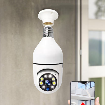 E27 Bulb Camera 360 Degree Wifi Remote Home Monitoring House dealsniper-net