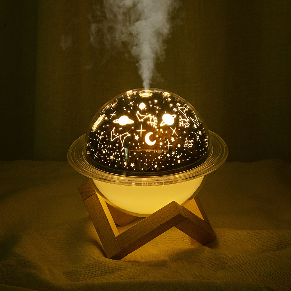 Rechargeable Bedroom Desktop Planet Light Air Purifier Home Decor DealSniper.net Starry sky USB