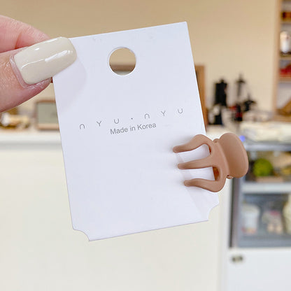 High Ponytail Grip Fixed Gadget Barrettes Beauty DealSniper.net Coffee 2CM