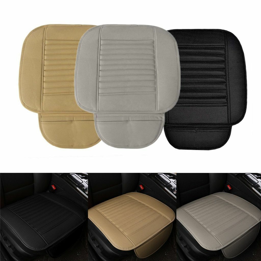 3D Universal PU Leather Car Seat Cover Breathable Pad Mat For Auto Chair Cushion Vehicle dealsniper-net