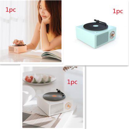 Wireless mini portable retro phonograph bluetooth speaker Electronics dealsniper-net Style16