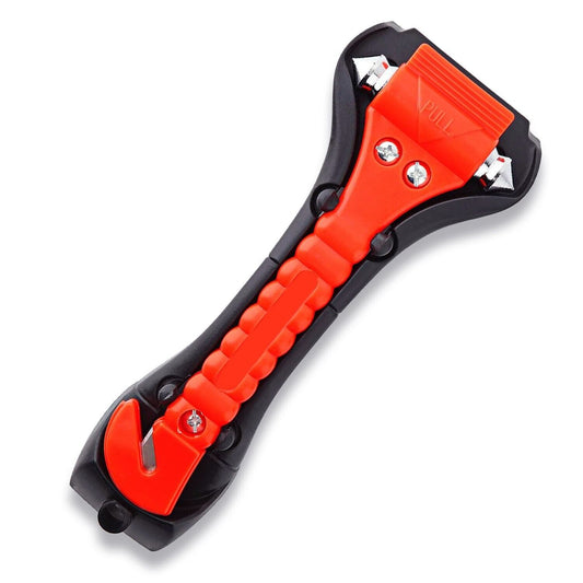 Emergency Escape Hammer Auto Car Window Glass Tool Breaker Seat Belt Cutter NEW Home dealsniper-net Red