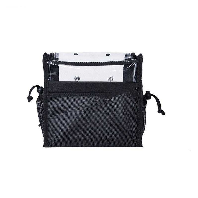Simple Travel Cosmetics Outdoor Ladies Toiletry Storage Bag Multi-functional Wind Portable Transparent Cosmetic Bag Travel dealsniper-net Black bagless