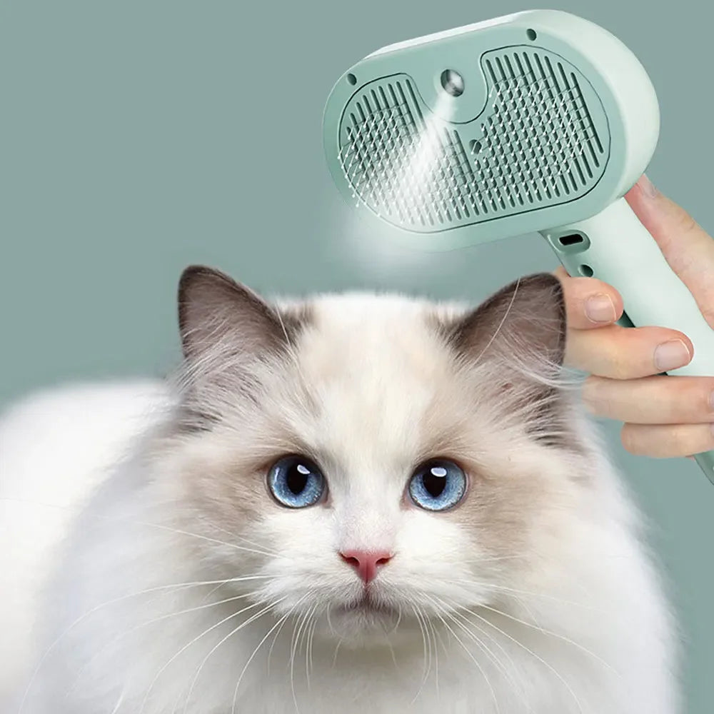 Pets Spray Hair Comb Pet Hair Remover Cleaning Brush Pets Gym From House