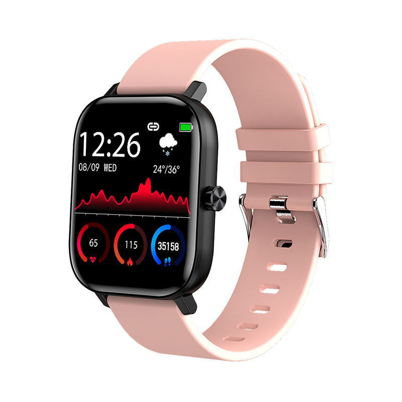 Unisex Smart Watch Waterproof Watch Smart Jewelry Gym From House Pink