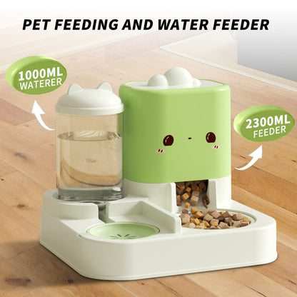 1 Piece Cartoon Cloud Cat Ear Feeding And Water Feeding Pets dealsniper-net