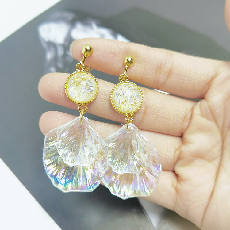 Acrylic Shell Earrings Deals DealSniper.net