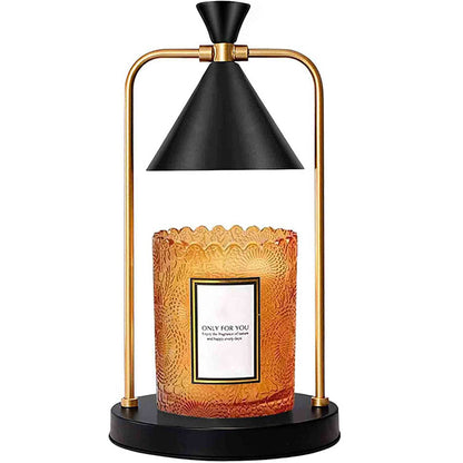 Candle Warmer Lamp With Timer, Dimmable Candle Lamp Home dealsniper-net Black