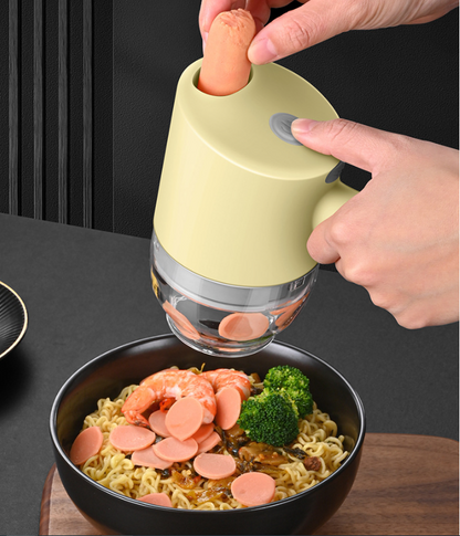 Chopper Kitchen Household Multi-functional Electric Vegetable Cutter Kitchen dealsniper-net