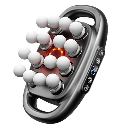 Muscle Relaxation Massager Multi-head Massage Gun Deep Tissue Health Gym From House