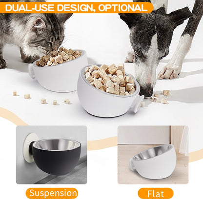 Magnetic Pet Bowl Cat Feeder Dog Foodbowl Pet Products Pets dealsniper-net